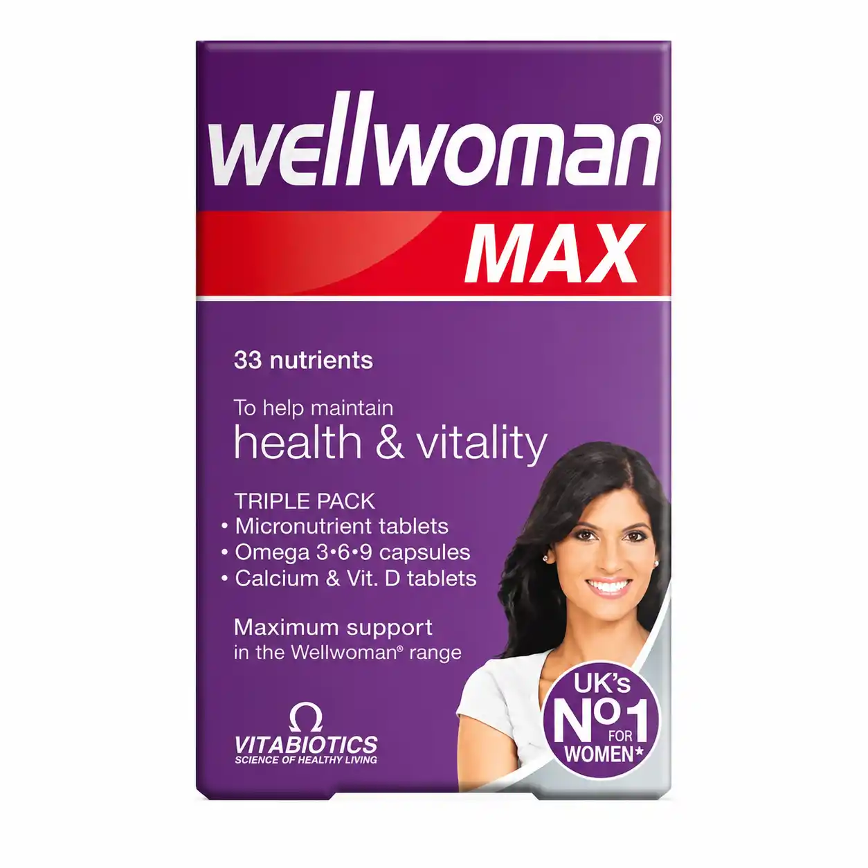 ولومن مکس Wellwoman max Vitabiotics